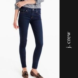 J. Crew Toothpick Skinny Jeans in Dark Wash 07076 • 25